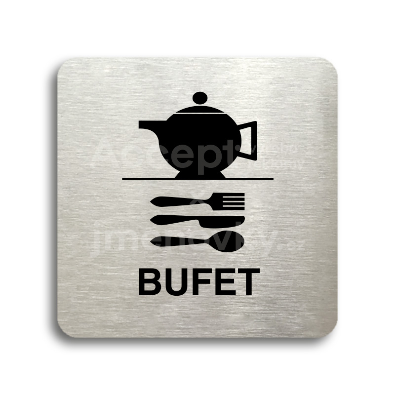 Piktogram "bufet" (80 x 80 mm)