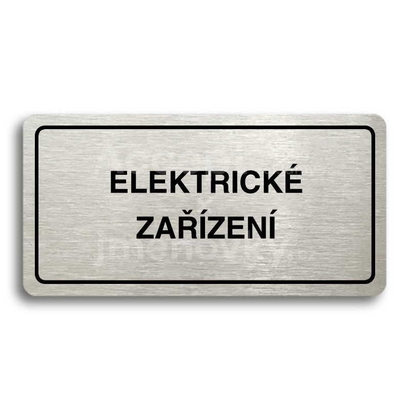 Piktogram "ELEKTRICK ZAZEN" (160 x 80 mm)