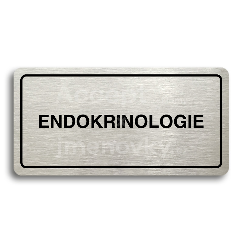 Piktogram "ENDOKRINOLOGIE" (160 x 80 mm)