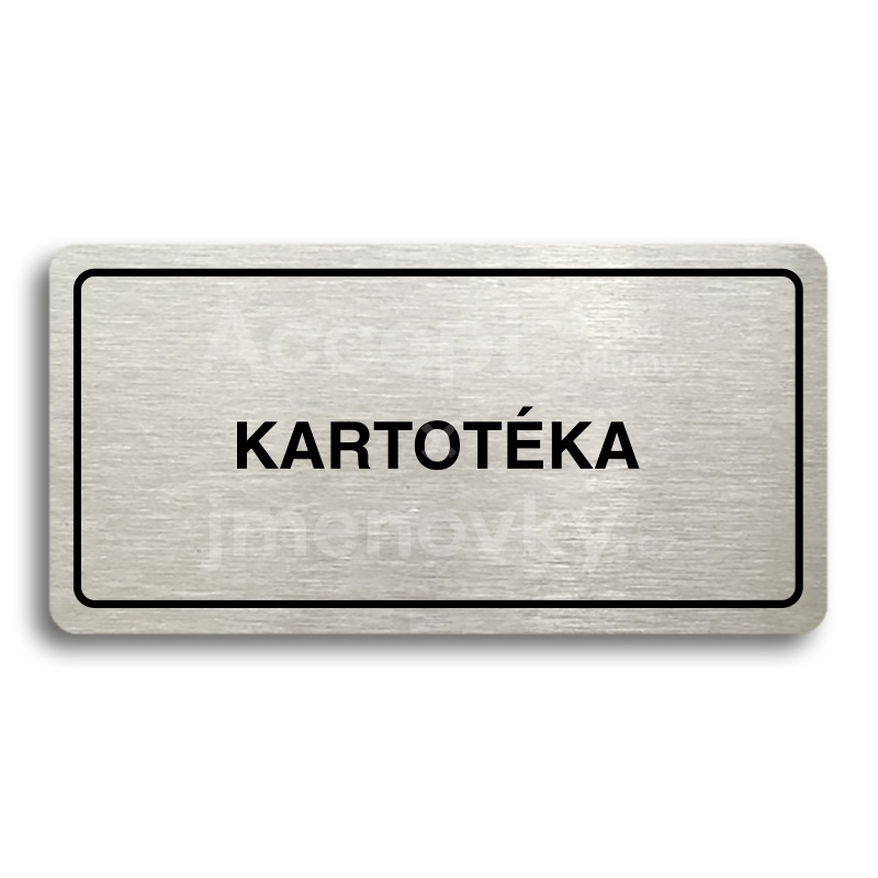 Piktogram "KARTOTKA" (160 x 80 mm)
