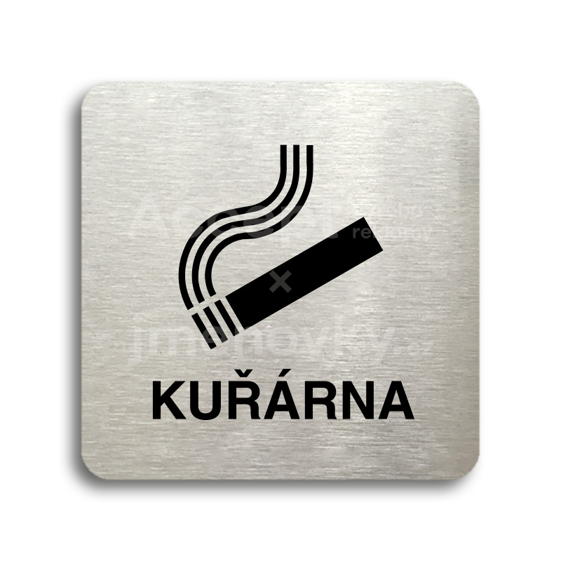 Piktogram "kurna" (80 x 80 mm)
