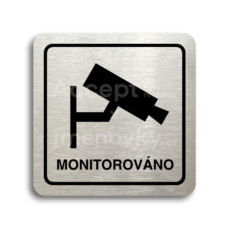 Piktogram "monitorovno" (80 x 80 mm)