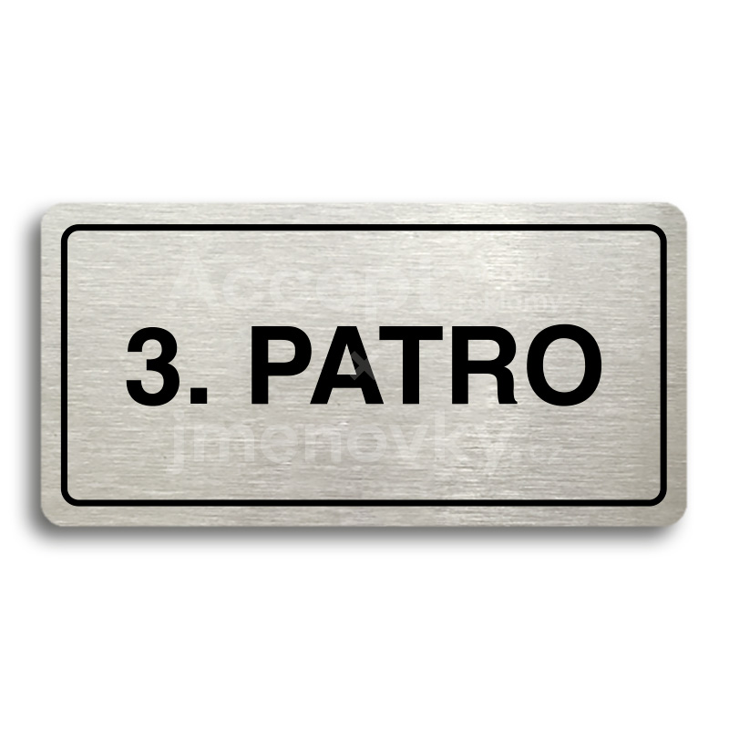 Piktogram "3. PATRO" (160 x 80 mm)