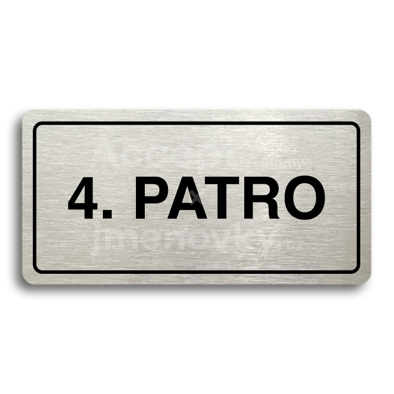 Piktogram "4. PATRO" (160 x 80 mm)