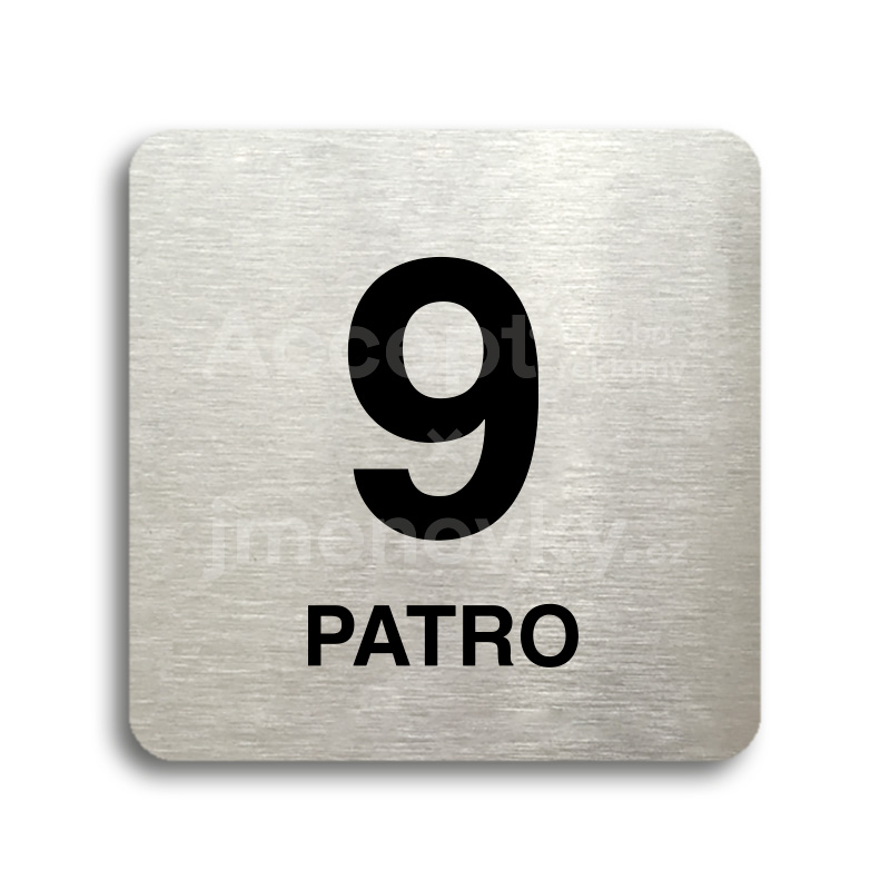 Piktogram "9 patro" (80 x 80 mm)