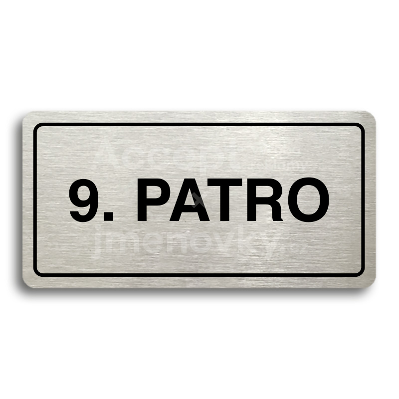Piktogram "9. PATRO" (160 x 80 mm)