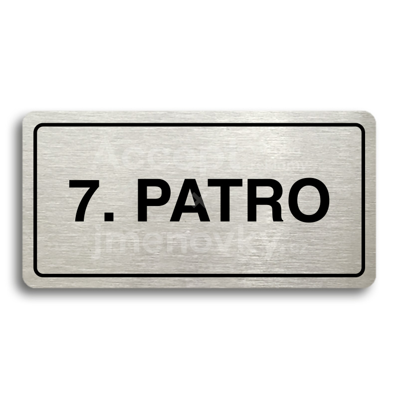 Piktogram "7. PATRO" (160 x 80 mm)