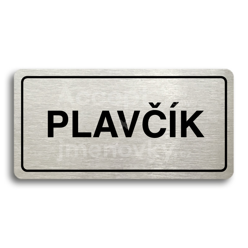 Piktogram "PLAVK II" (160 x 80 mm)
