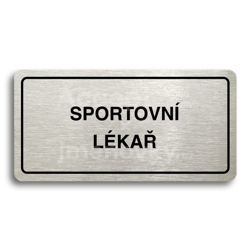 Piktogram "SPORTOVN LKA" (160 x 80 mm)