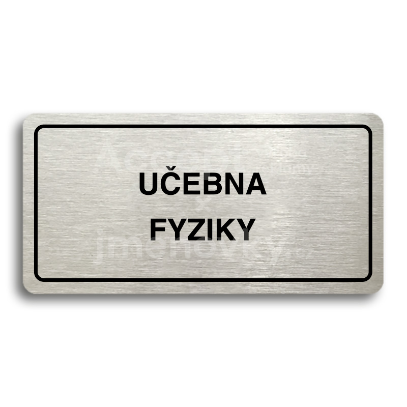 Piktogram "UEBNA FYZIKY" (160 x 80 mm)