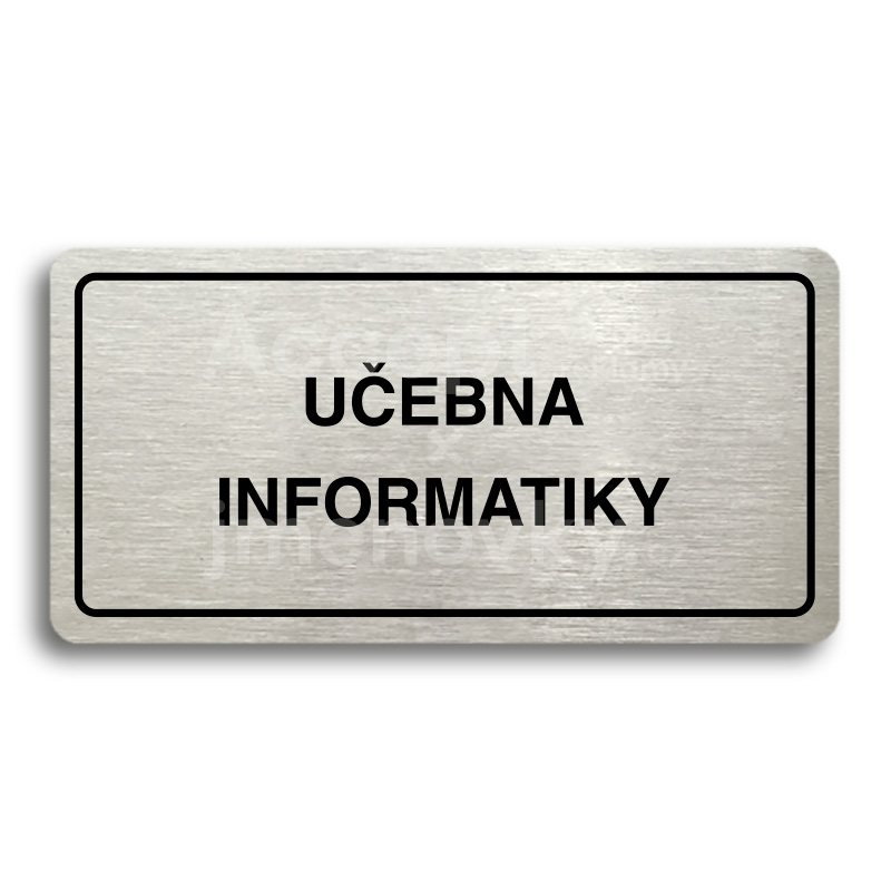 Piktogram "UEBNA INFORMATIKY" (160 x 80 mm)