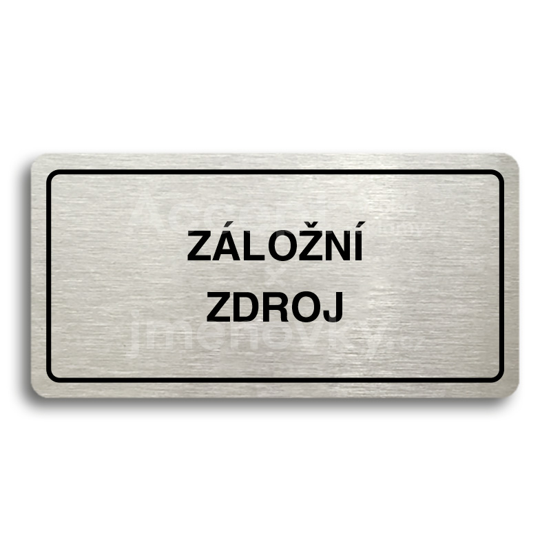 Piktogram "ZLON ZDROJ" (160 x 80 mm)
