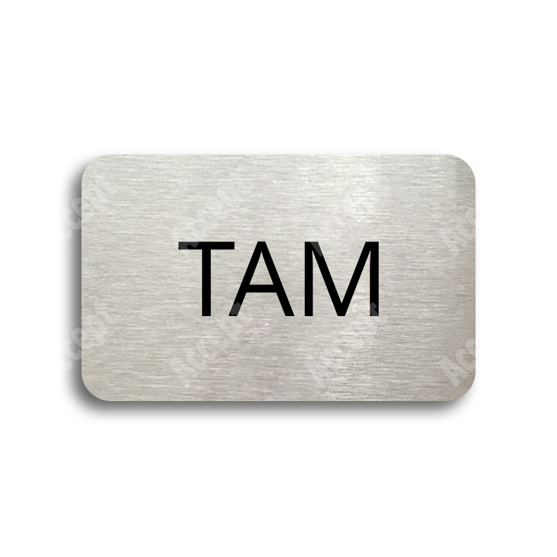 Tabulka SEM - TAM - typ 22 (80 x 50 mm) bez rmeku