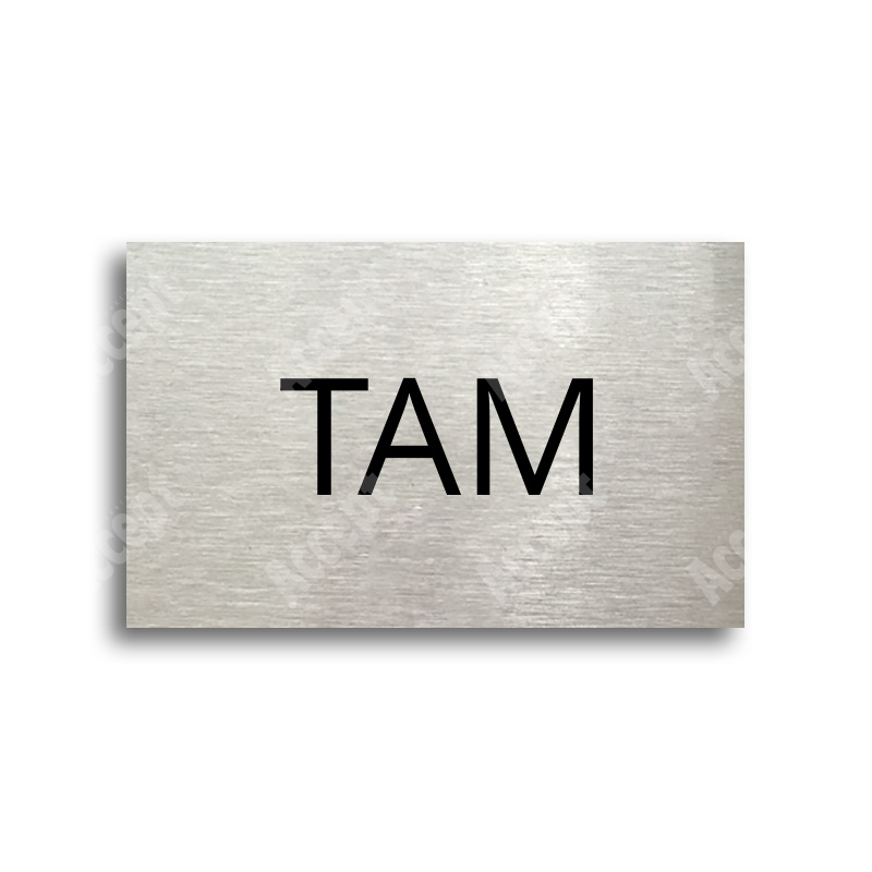 Tabulka SEM - TAM - typ 30 (80 x 50 mm) bez rmeku