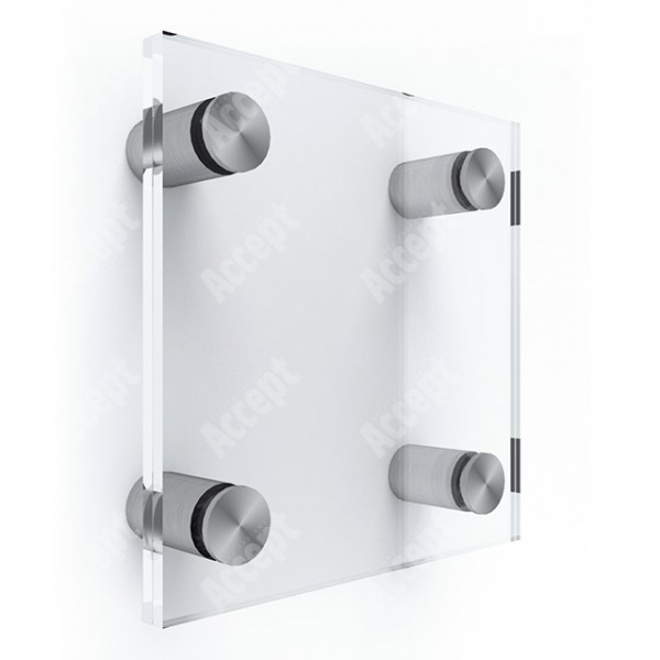 Dveřní tabulka Clear CL4 (100 × 100 mm)