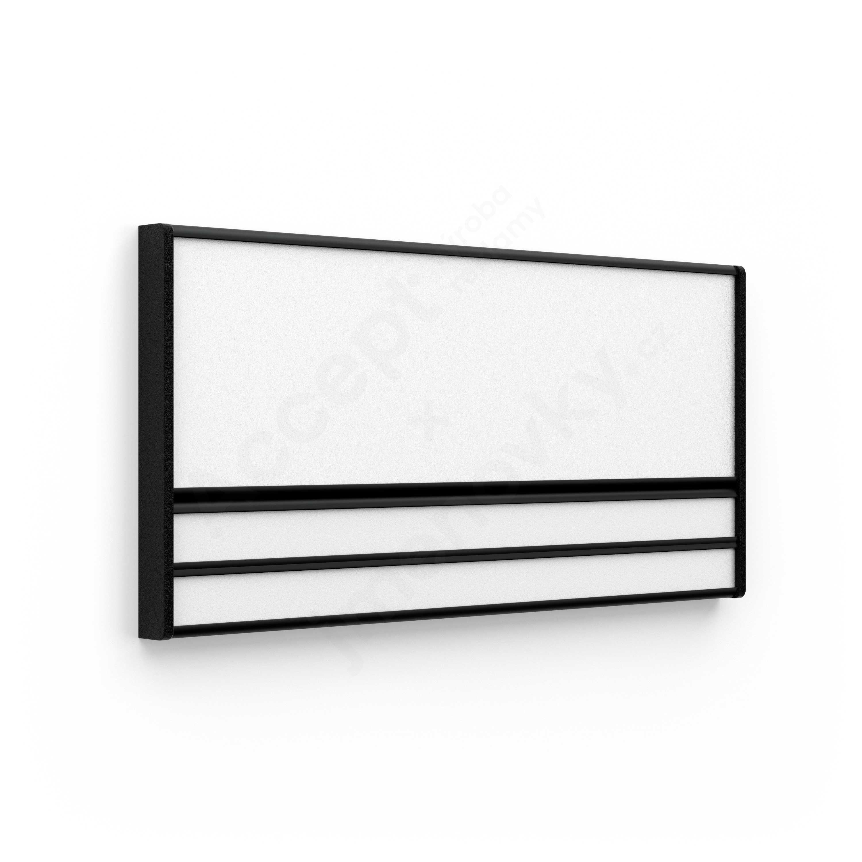 Dveřní tabulka ACS (zásuvný systém, 187 × 93 mm)