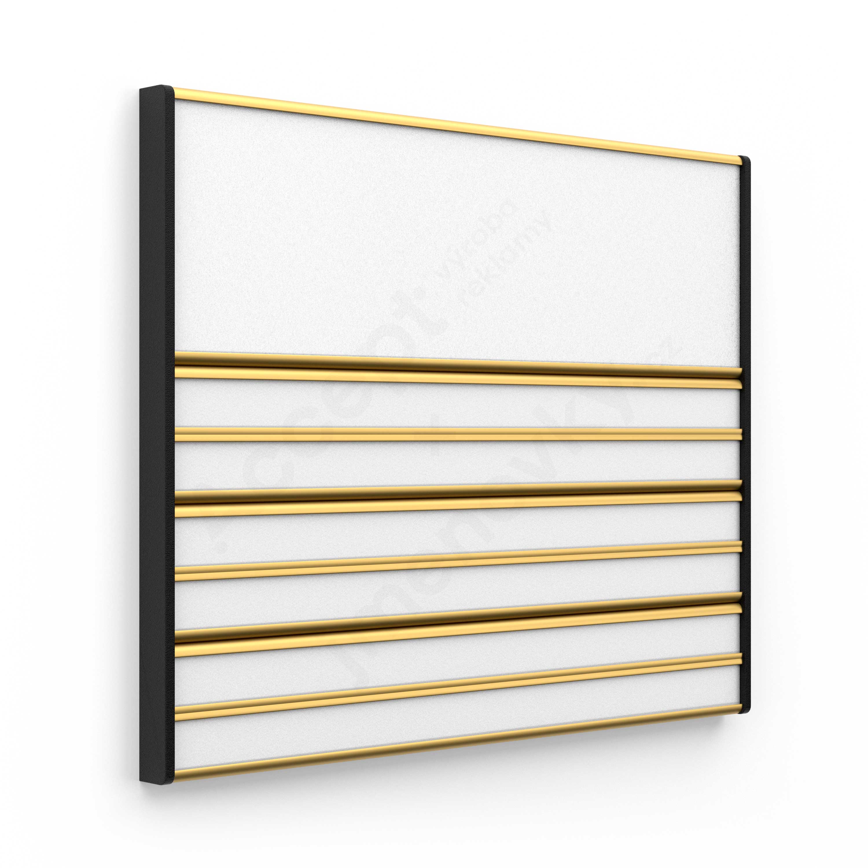 Dveřní tabulka ACS (zásuvný systém, 187 x 156 mm)