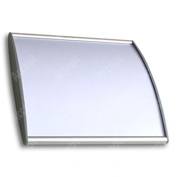 ACCEPT Dveřní tabulka Horizon (stříbrná) - rozměr 210 x 210 mm