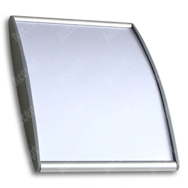 ACCEPT Dveřní tabulka Horizon (stříbrná) - rozměr 105 x 148 mm