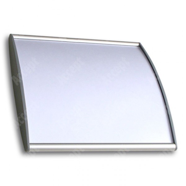 ACCEPT Dveřní tabulka Horizon (stříbrná) - rozměr 148 x 148 mm