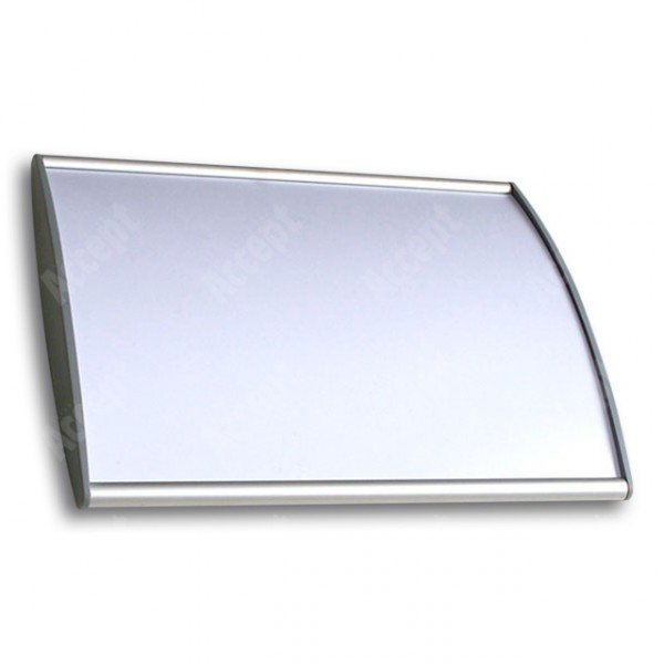 ACCEPT Dveřní tabulka Horizon (stříbrná) - rozměr 187 x 148 mm