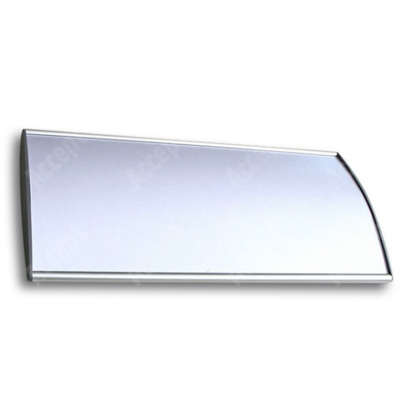ACCEPT Dveřní tabulka Horizon (stříbrná) - rozměr 297 x 148 mm