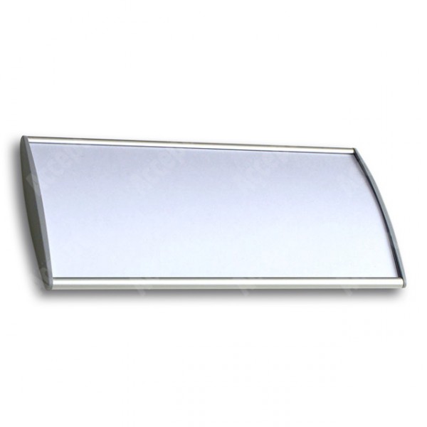 ACCEPT Dveřní tabulka Horizon (stříbrná) - rozměr 210 x 105 mm