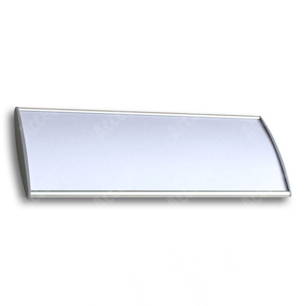 ACCEPT Dveřní tabulka Horizon (stříbrná) - rozměr 297 x 105 mm