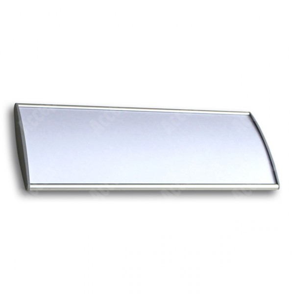 ACCEPT Dveřní tabulka Horizon (stříbrná) - rozměr 187 x 74 mm