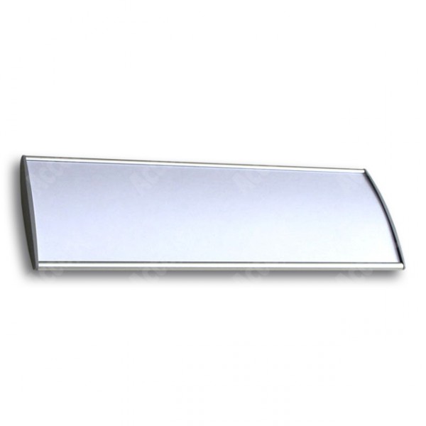 ACCEPT Dveřní tabulka Horizon (stříbrná) - rozměr 210 x 74 mm