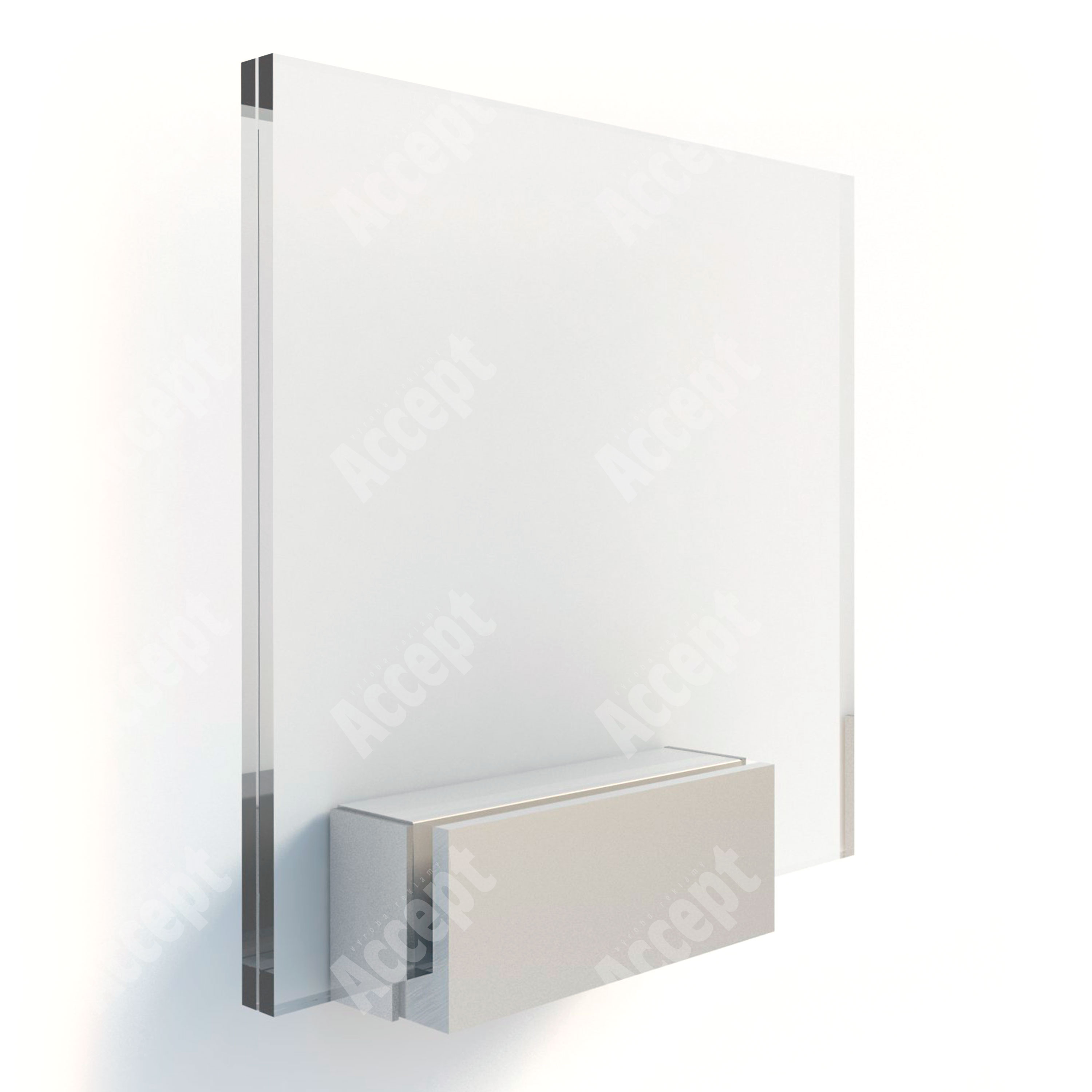 Dveřní tabulka Kristallino 060 (105 x 105 mm)