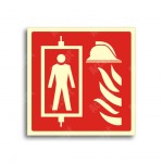 Požární výtah (fotoluminiscenční provedení)