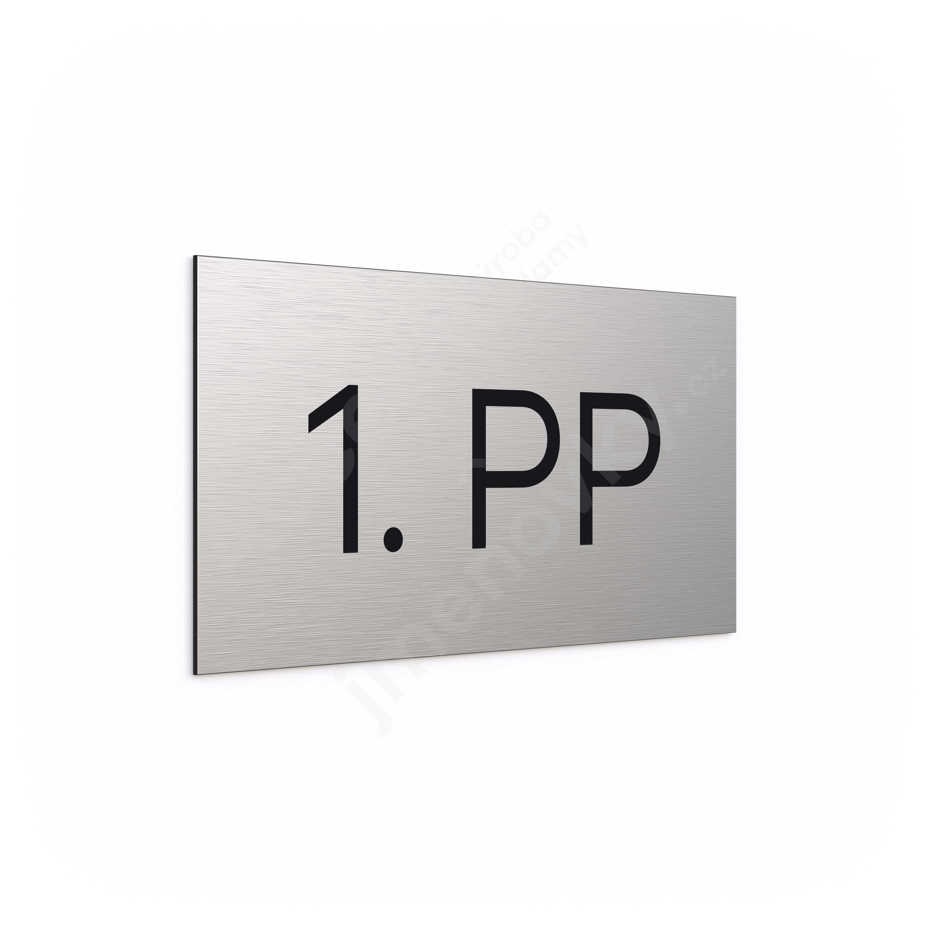 Označení podlaží "1. PP" (300 x 150 mm)