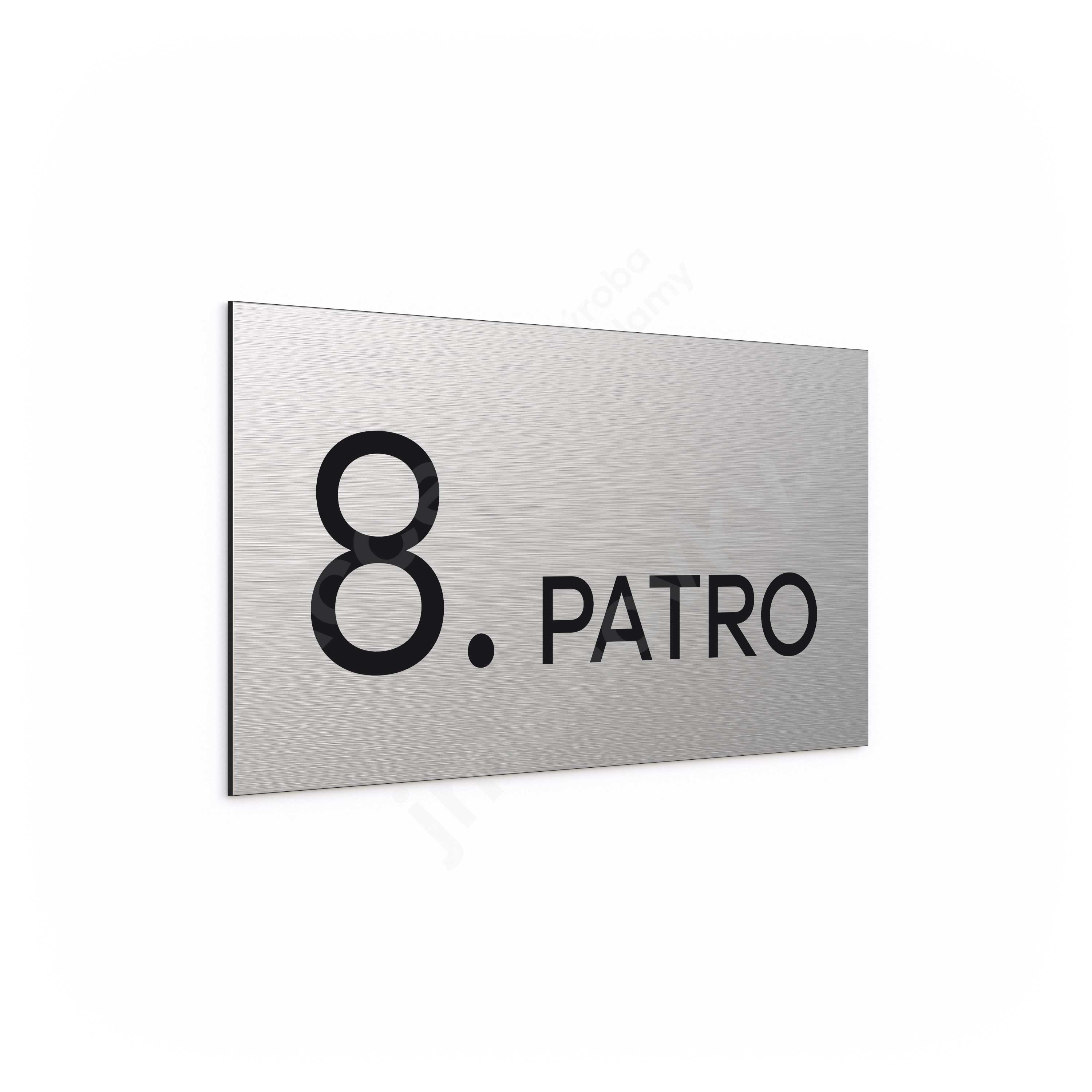 Označení podlaží "8. PATRO" (300 x 150 mm)