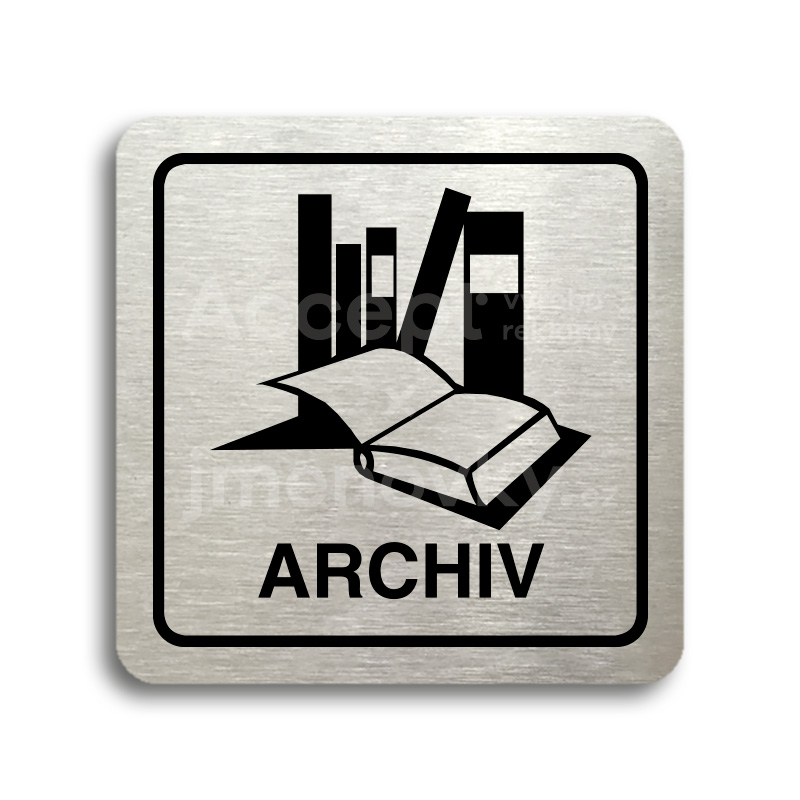 Piktogram "archiv" (80 × 80 mm)