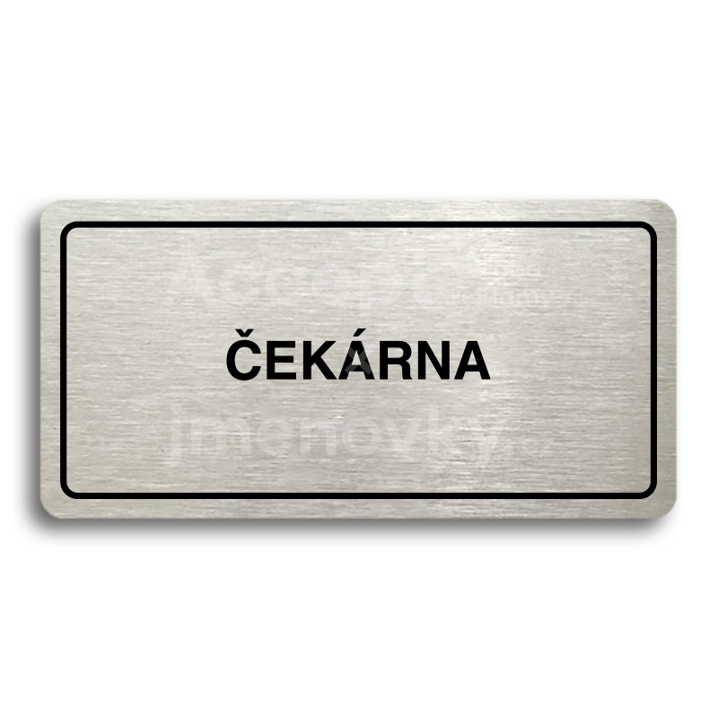 Piktogram "ČEKÁRNA" (160 × 80 mm)