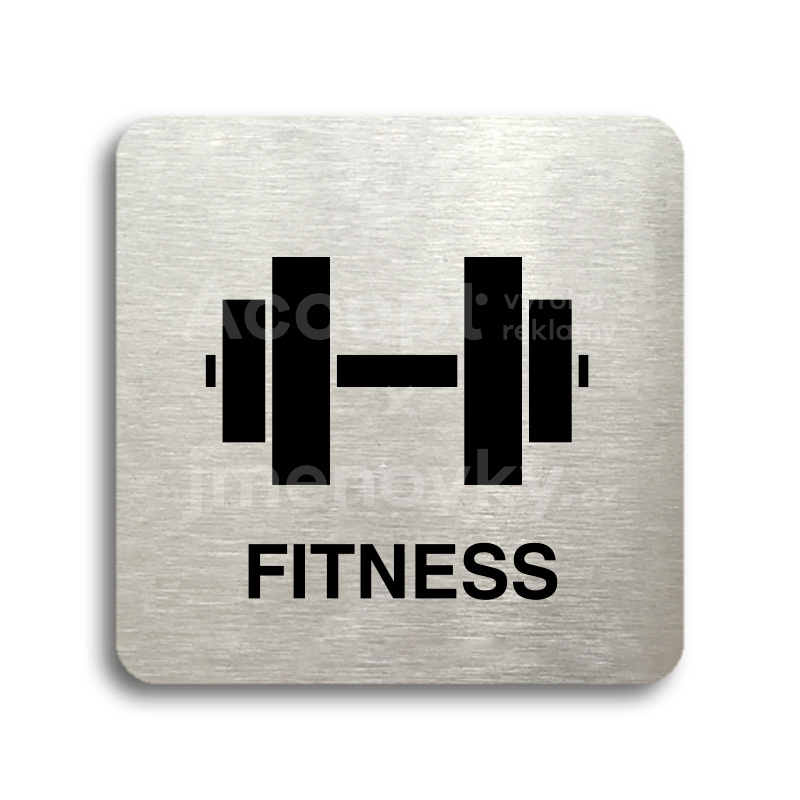 Piktogram "fitness II" (80 x 80 mm)