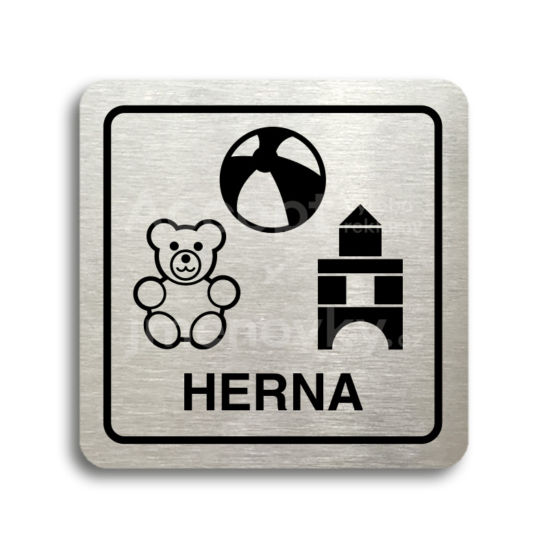 Piktogram "herna" (80 x 80 mm)