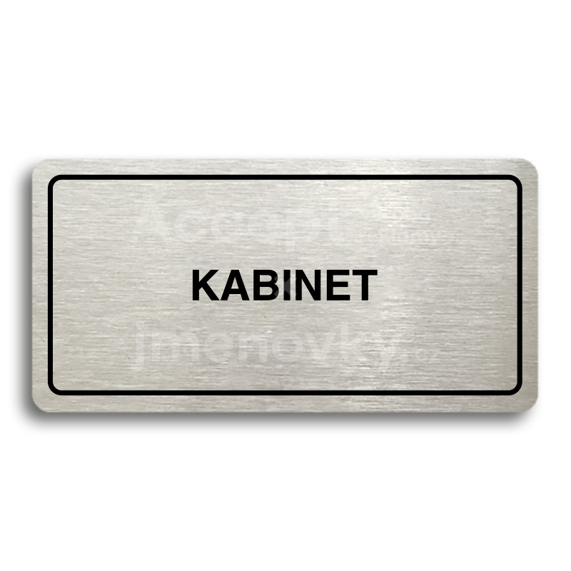 Piktogram "KABINET" (160 x 80 mm)
