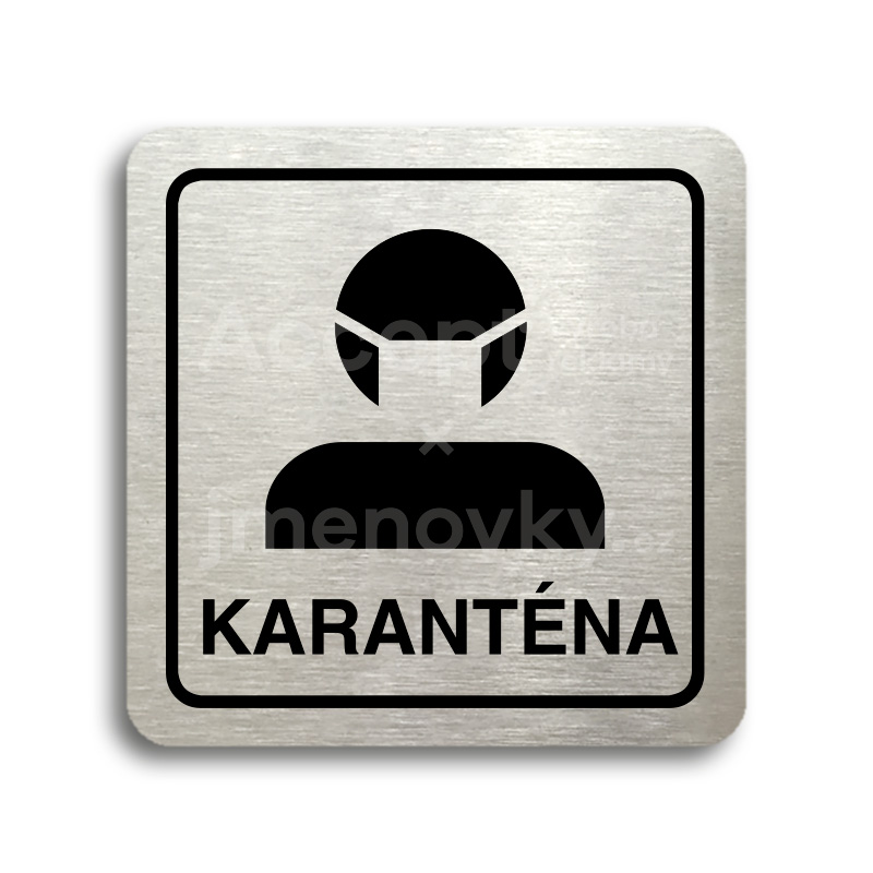 Piktogram "karantna II" (80 x 80 mm)