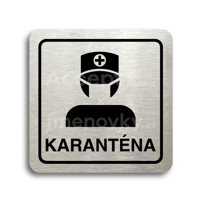 Piktogram "karantna III" (80 x 80 mm)
