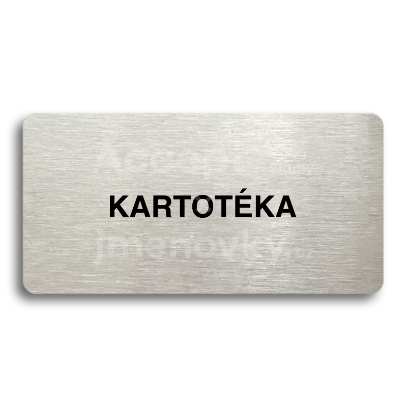 Piktogram "KARTOTKA" (160 x 80 mm)