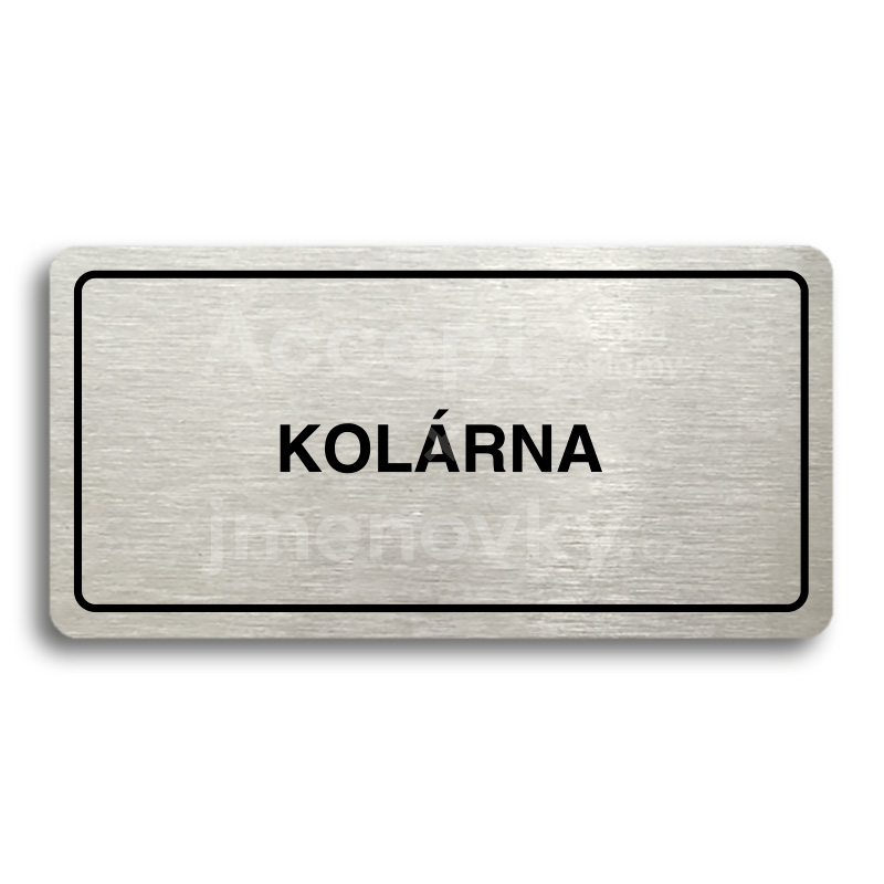 Piktogram "KOLÁRNA" (160 x 80 mm)