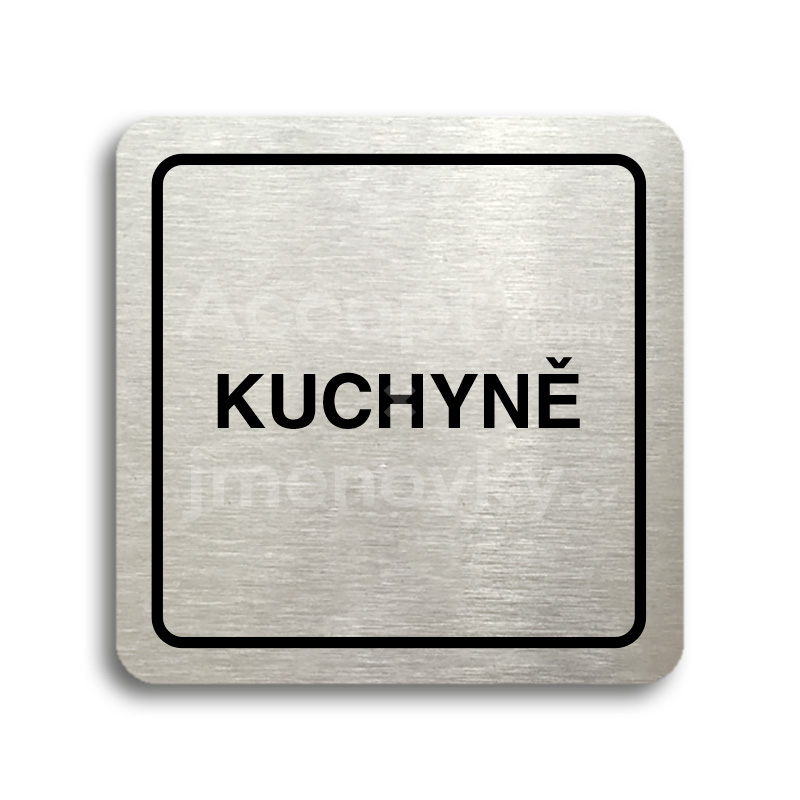 Piktogram "kuchyn" (80 x 80 mm)