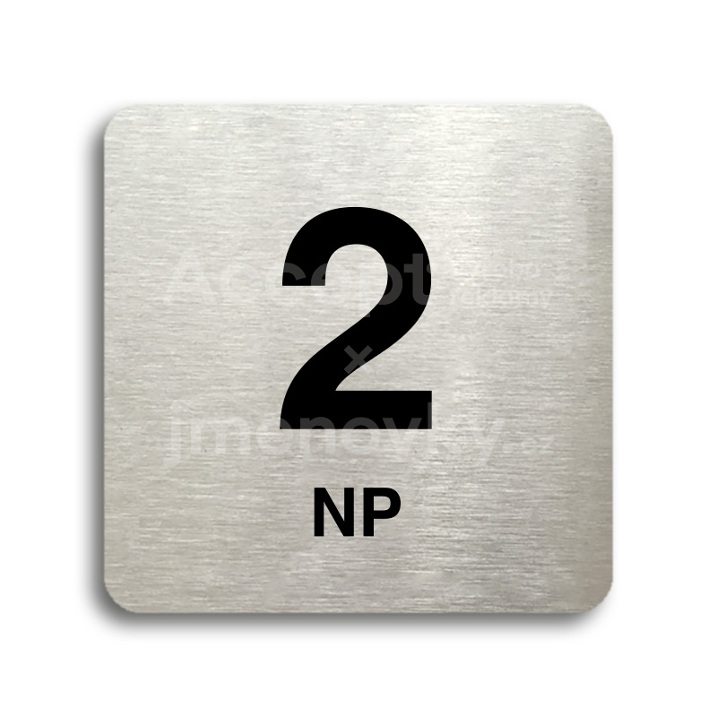 Piktogram "2 NP" (80 x 80 mm)