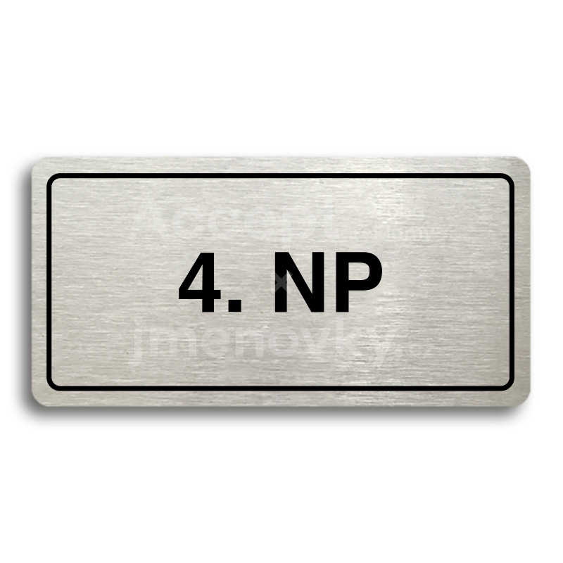 Piktogram "4. NP" (160 × 80 mm)
