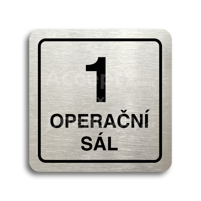 Piktogram "1 operan sl" (80 x 80 mm)