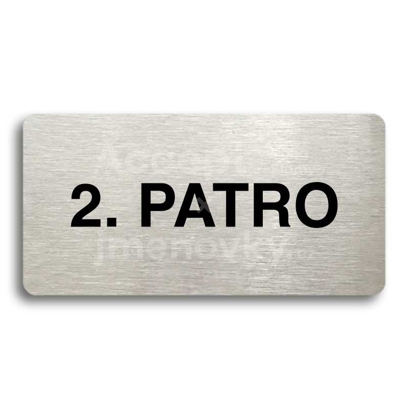 Piktogram "2. PATRO" (160 × 80 mm)
