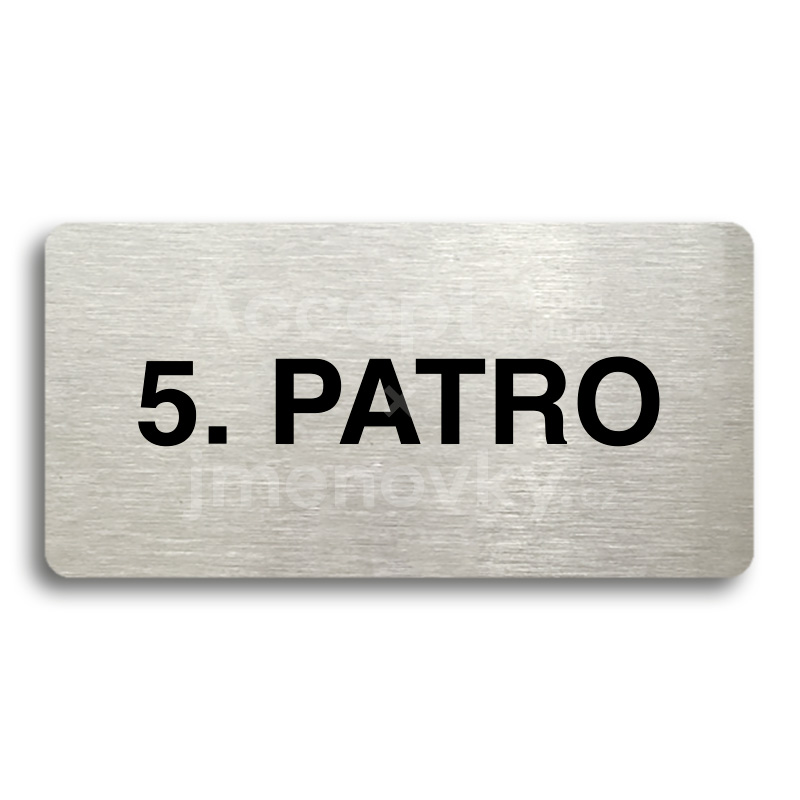 Piktogram "5. PATRO" (160 × 80 mm)