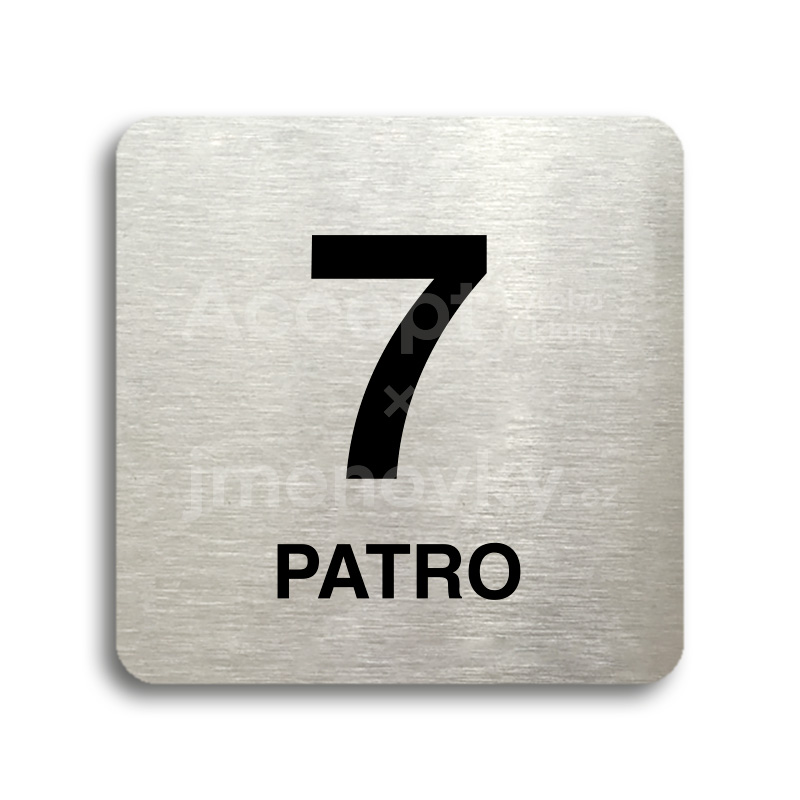 Piktogram "7 patro" (80 x 80 mm)